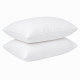 Royal Hotel Bedding Down Pillow 500 Thread Count 100% Cotton, Down, Firm, Set of 2 Pillows