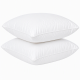 Royal Hotel Bedding Down Pillow 500 Thread Count 100% Cotton, Down, Firm, Set of 2 Pillows
