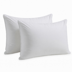 2 Pack Hypoallergenic Shredded Bamboo Memory Foam Bed Pillow - Standard/Queen