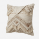 Throw Pillow Covers Woven Boho Macrame Cushion Case for Bed Sofa Couch Bench Car Home Decor Comfy Square