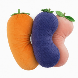 Funny Toys Fruit Pillows Orange Blueberry Peach Soft Cushions Sleeping Body Plush Pillow Sweetest Present for