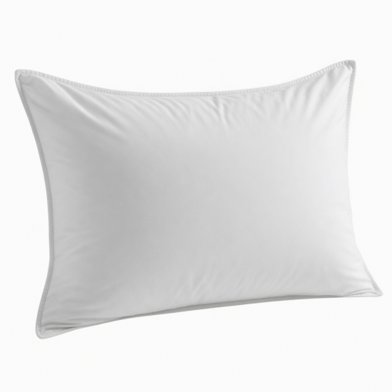 Soft Standard/Queen Size Bed Pillow with Down Alternative Filling Luxury Hotel Quality for Stomach, Back and