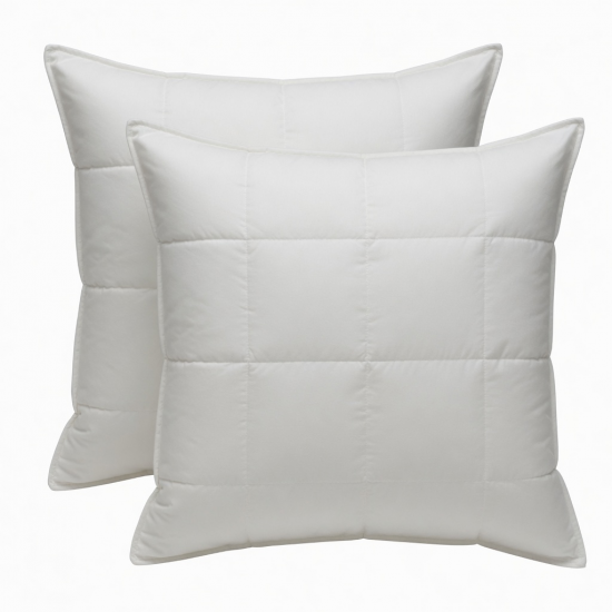 Hypoallergenic Cotton Pillow Set - 100% Xinjiang Long-Staple Cotton, Formaldehyde-Free, Non-Fluorescent