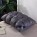 Twist Pattern Pillow - Dark Gray