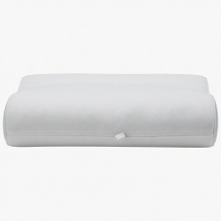 Baby Memory Foam Pillow with Cooling Bean Side - Washable, Hypoallergenic, Soothing Nursery Pillow for All