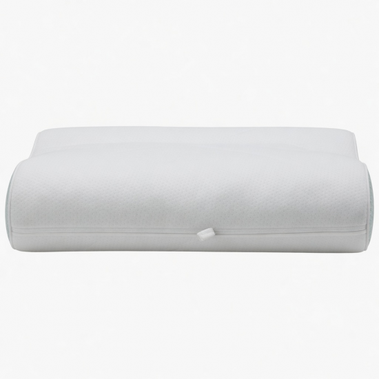 Baby Memory Foam Pillow with Cooling Bean Side - Washable, Hypoallergenic, Soothing Nursery Pillow for All