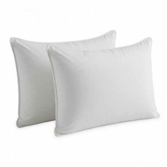 Hotel-Grade Cotton Pillow Set for Neck Support - 100% Pure Cotton, Cervical Relief, Home & Hospitality Use