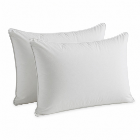 Hotel-Grade Cotton Pillow Set for Neck Support - 100% Pure Cotton, Cervical Relief, Home & Hospitality Use