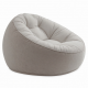 Memory Foam Beanbag Pillow for Office Nap, Sofa, and Bed - Cute Round Backrest Cushion