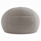 Memory Foam Beanbag Pillow for Office Nap, Sofa, and Bed - Cute Round Backrest Cushion