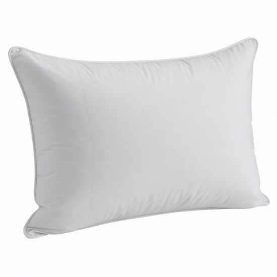 Hotel Pillow for Neck Support - Hypoallergenic Down Alternative Pillow with Cotton Cover for Side, Back, and