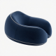Memory Foam Travel Neck Pillow for Airplane Car Train - U-Shaped Support for Sleeping on Long Trips