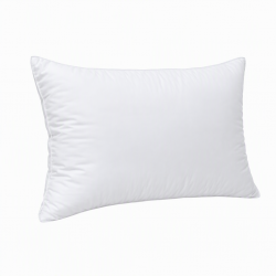 High Resilience Pillow with Down Alternative Fill – Compressible for Travel and Storage
