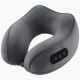Memory Foam Neck Pillow with Massage - Portable U-Shape Travel Pillow for Car, Home & Office