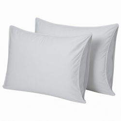 Cotton Pillow Protectors Set - Waterproof, Sweatproof, Hypoallergenic Pillow Covers for Home