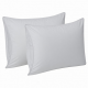 Cotton Pillow Protectors Set - Waterproof, Sweatproof, Hypoallergenic Pillow Covers for Home