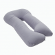 Pregnancy Body Pillow for Side Sleeping – Memory Foam Lumbar Support Cushion for Bed and Sofa