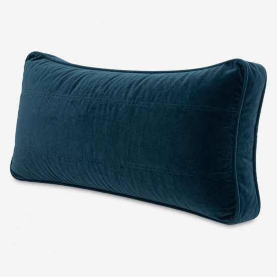 Velvet Sofa Pillow for Sleeping - Long Body Pillow with Back Support, Modern Ins Style Cushion