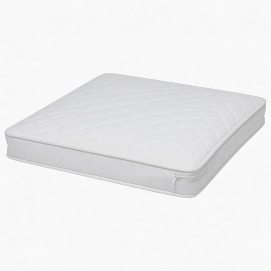 Waterproof Pillow Protector with Cotton Layer – Hypoallergenic, Sweat & Drool Resistant, 48x74cm