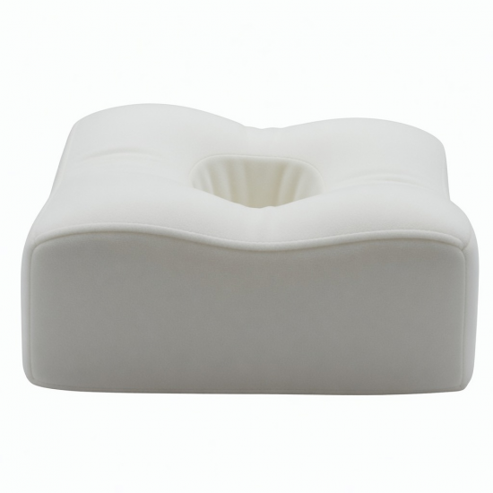 Memory Foam Face Cradle Pillow for Massage & Spa Beds – Contoured Facial Hole Design for Comfort