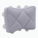 Oversized Bath Pillow With Thick Padding Ergonomic Design 6Strong Suction Cups For Stability