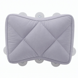 Oversized Bath Pillow With Thick Padding Ergonomic Design 6Strong Suction Cups For Stability
