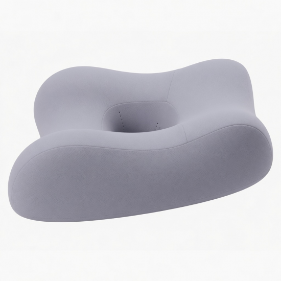 Relaxing Memory Foam Headrest Pillow Cushion For Face Care And Neck Support