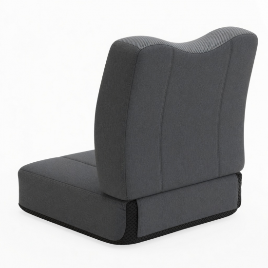 Universally Wheelchair Support Pillow With Ergonomic Shape And AntiSlip Base