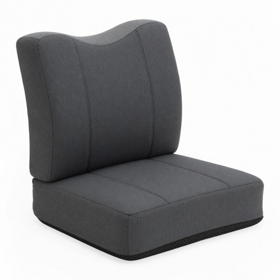 Universally Wheelchair Support Pillow With Ergonomic Shape And AntiSlip Base