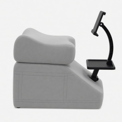 Ergonomic Neck Support Pillow Stand For Viewing Content In Bed