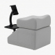 Ergonomic Neck Support Pillow Stand For Viewing Content In Bed