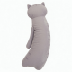 Cute Cat-Shaped Long Body Pillow for Side Sleepers, Leg Hugging & Back Support Cushion, Removable Washable