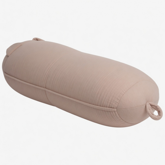 3-Layer Gauze Piggy Long Pillow Body Pillow for Women – Leg Hugging, Side Sleeper Support, Pregnancy & Bed