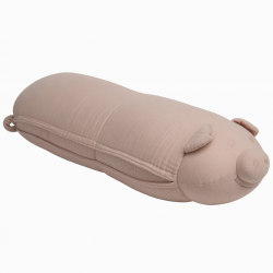 3-Layer Gauze Piggy Long Pillow Body Pillow for Women – Leg Hugging, Side Sleeper Support, Pregnancy & Bed