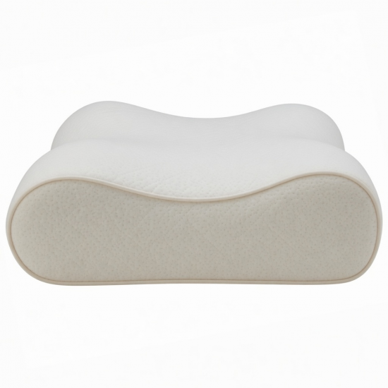 Premium 95% Natural Thai Latex Pillow – Ergonomic High-Profile Support for Deep Sleep & Neck Pain Relief