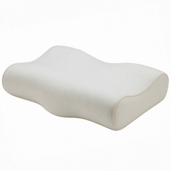 Premium 95% Natural Thai Latex Pillow – Ergonomic High-Profile Support for Deep Sleep & Neck Pain Relief