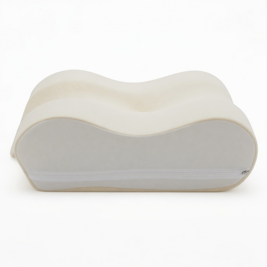 Natural Latex Pillow for Neck Pain Relief – Ergonomic Cervical Support, Breathable Sleep Pillow for Students
