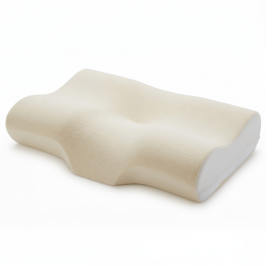 Natural Latex Pillow for Neck Pain Relief – Ergonomic Cervical Support, Breathable Sleep Pillow for Students