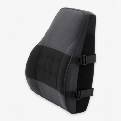 Luxury Back Support Cushion with Massage for Parents – Birthday Gift, Adjustable Lumbar Pillow for Bed &