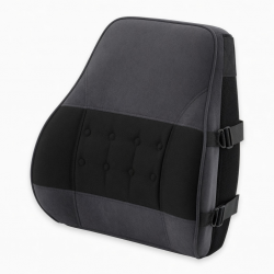 Luxury Back Support Cushion with Massage for Parents – Birthday Gift, Adjustable Lumbar Pillow for Bed &