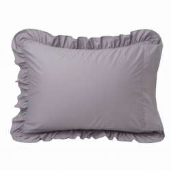 Pillow Case Wrinkle Resistant Pillow Cover 17.7Inch /19.7inch Ruffled Edge