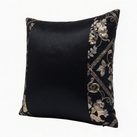 Home Decors Accent Pillow Cover with Luxurious Sequins Design Pillow Case