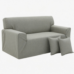 3pcs Sofa Cover and 2pcs Pillow Cover Stutdy Fabric