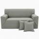 3pcs Sofa Cover and 2pcs Pillow Cover Stutdy Fabric