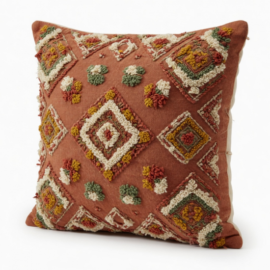 Pillow for Case Bohemian Tufted Cushion Cover Sofa Car Bedroom Office Living Room Hotel Hall Home Decoration