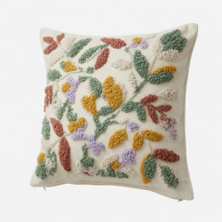 Tufted Hand Embroidery Cushion Pillow Cover Handmade Throw Pillow Covers Home Decor Backrest Cushion for Case