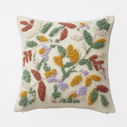 Tufted Hand Embroidery Cushion Pillow Cover Handmade Throw Pillow Covers Home Decor Backrest Cushion for Case
