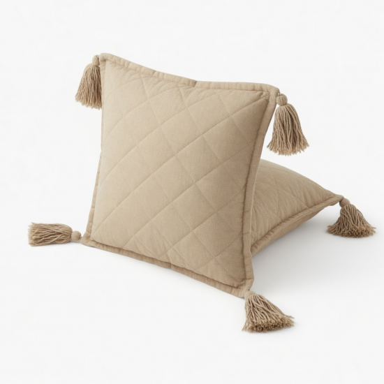 Cushion Cover with Tassel Pillow Cover Bedroom Sofa Decoration PillowCase