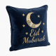 Eid Mubarak Pillow Cover Moon for Lantern Short Plush Pillow for Case