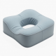 Contoureds Massage Bed Head Support Pillow With Coolings Fabric Ergonomic Face Hole Professional Salon